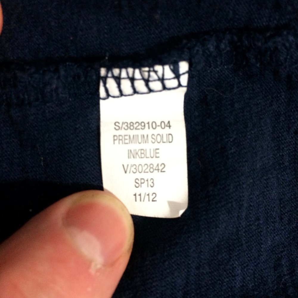 Old Navy Boys S 6-7 Navy Embroidered Lion Tshirt - Picture 3 of 5
